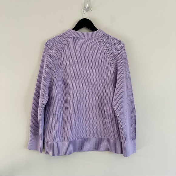 Lululemon Honeycomb Crewneck Sweater Small Lilac Ether - Picture 3 of 8